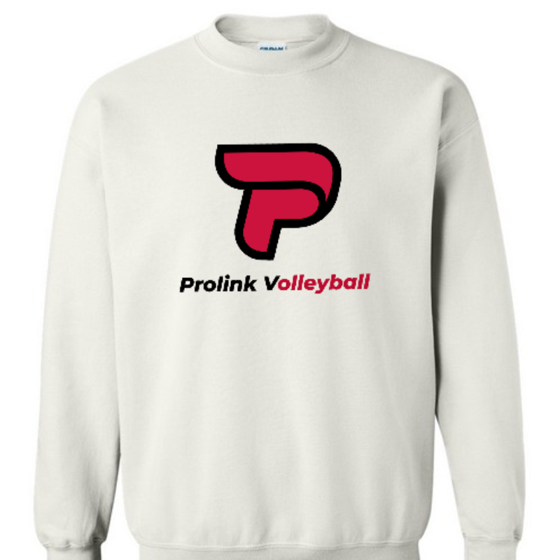 White Prolink Crewneck Main Image